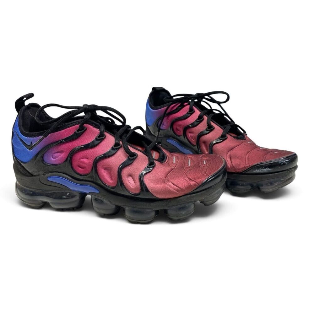 Nike Air VaporMax Plus Team Red Hyper Violet Sneakers w/COA-Wmn 9.5 Shoe